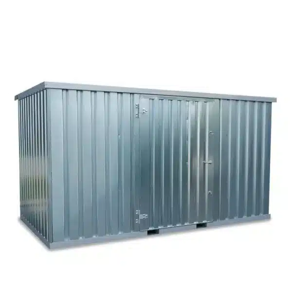 4 x 2 Container met enkele deur aan de korte zijde