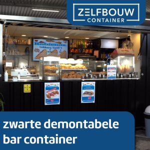 Barcontainer video ingeruicht als een tosit hok
