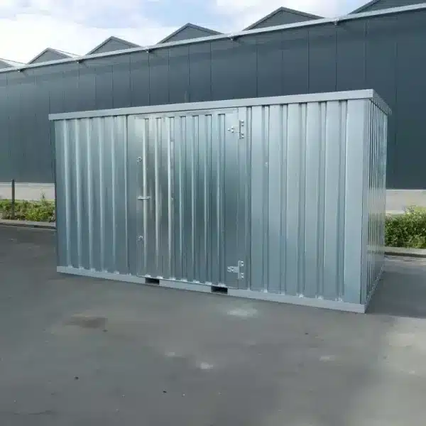 3 x 2 container met enkele deur aan de korte zijde