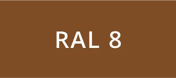 RAL 8000 kleuren