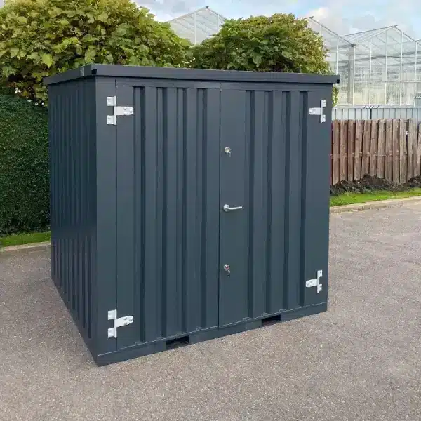 FOCO® Container in kleur – 2x2 meter in antraciet (RAL)
