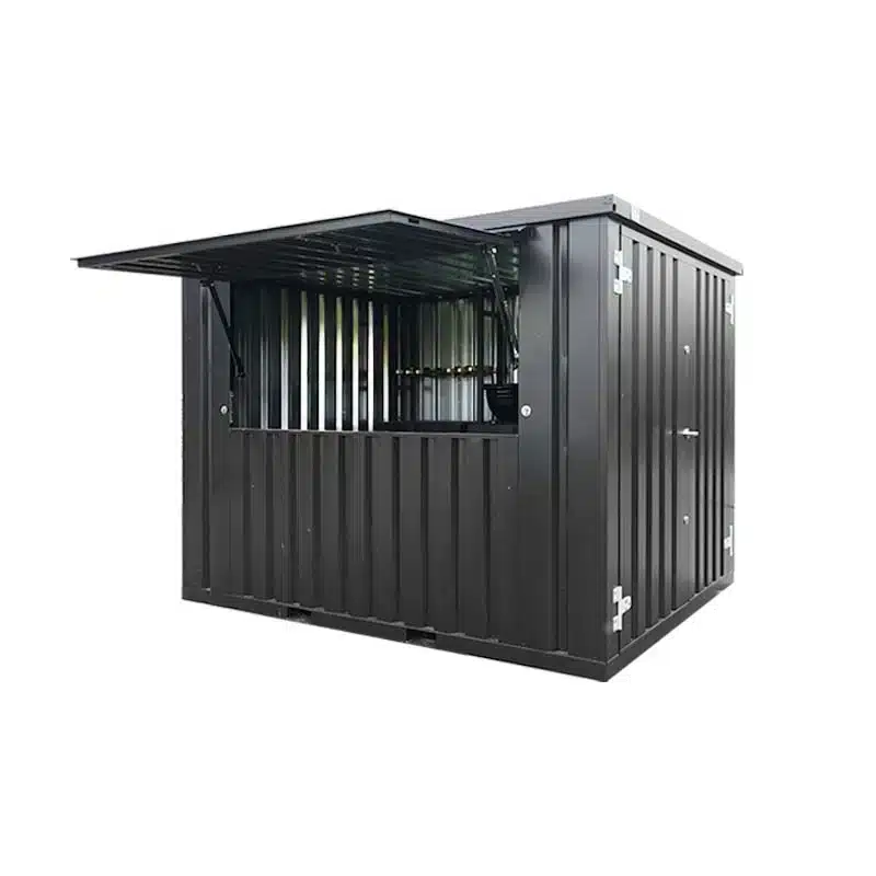 3 x 2 bar container in antraciet gekleurd