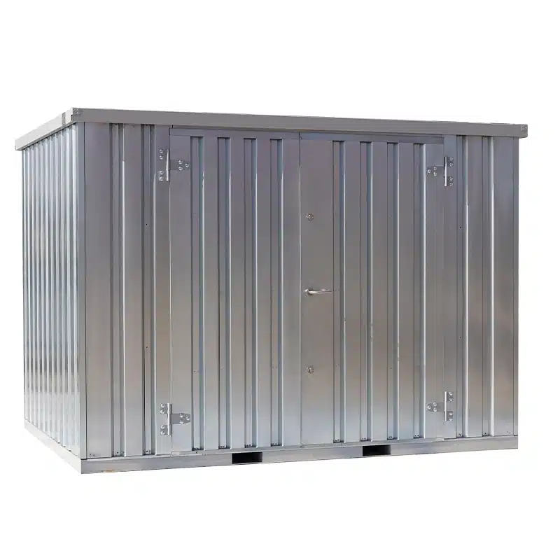 3x2 meter demontabele opslagcontainer – DDL Galvaniseerd