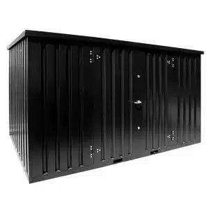 Zwarte container product foto