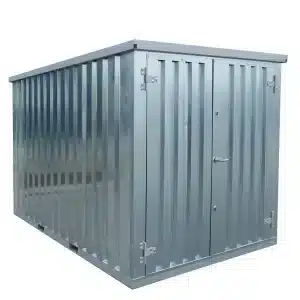 Demontabele Container 3 x 2 dubbele deur korte zijde