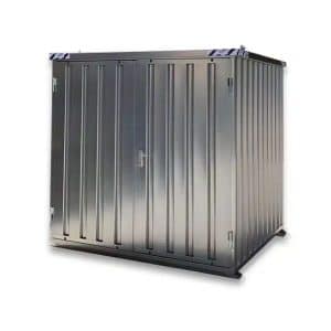 Premium Demontabele Container 2 x 2 dubbele deur korte zijde