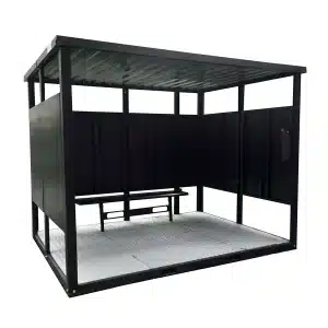 Demontabel rookhok 3 x 2 meter – RAL 9005