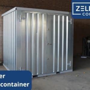 2 bij 2 meter standaard container