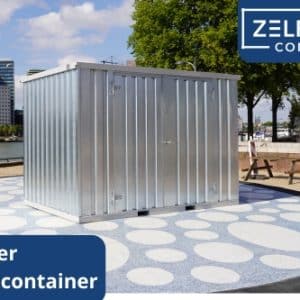 3 bij 2 meter standaard container DDL
