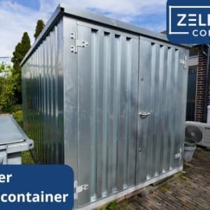 4 bij 2 meter standaard container DDK