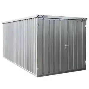 Premium Demontabele Container 5 x 2 dubbele deur korte zijde zonder vloer