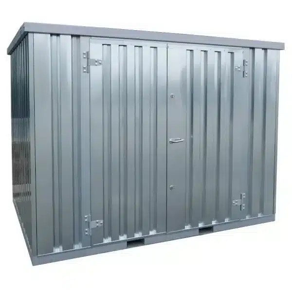 Demontabele Container 3x2 dubbele deur lange zijde (OPGEBOUWD)